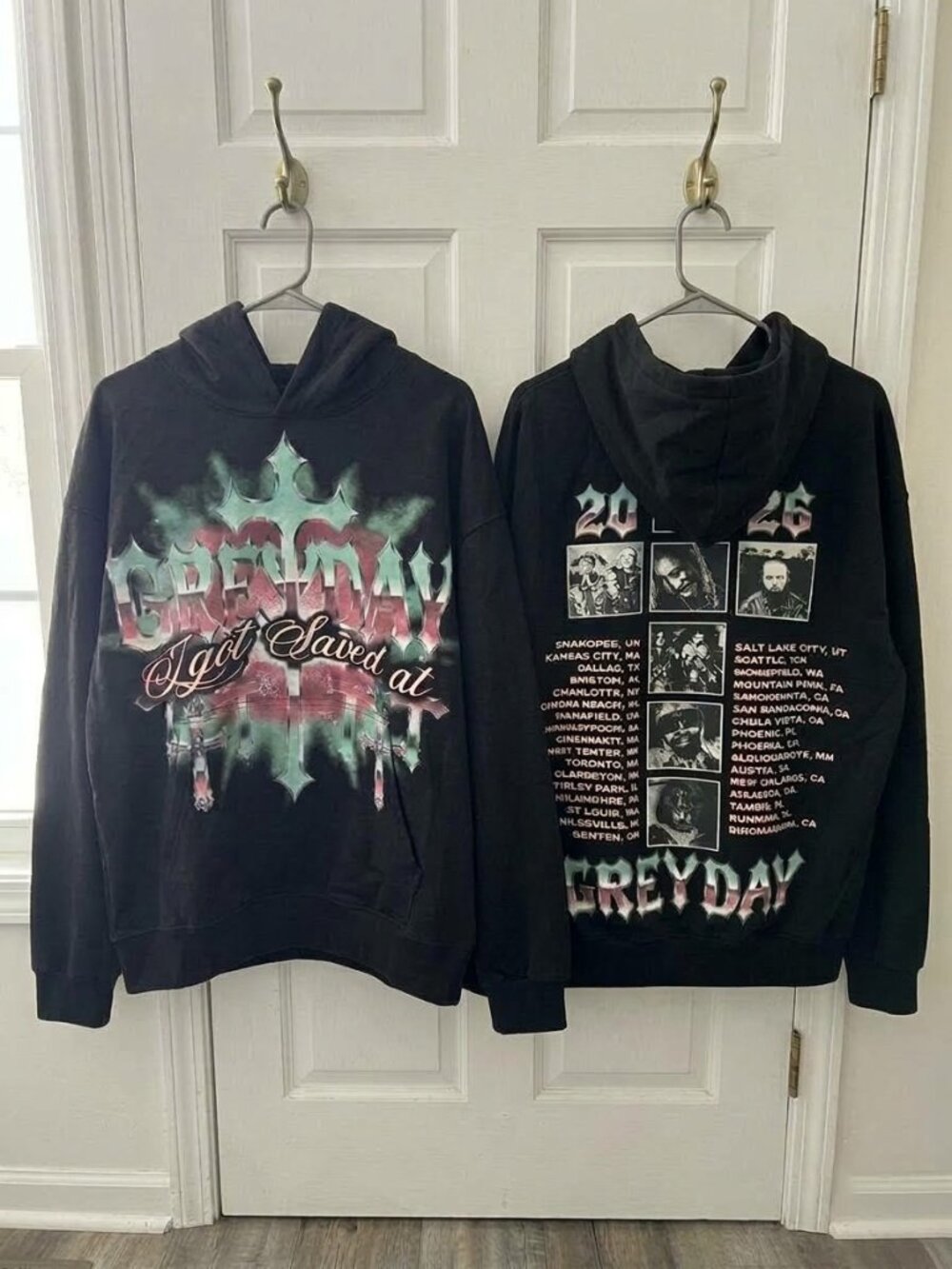 G59 Records G59 Greyday 2026 Cross Hoodie - Reprint